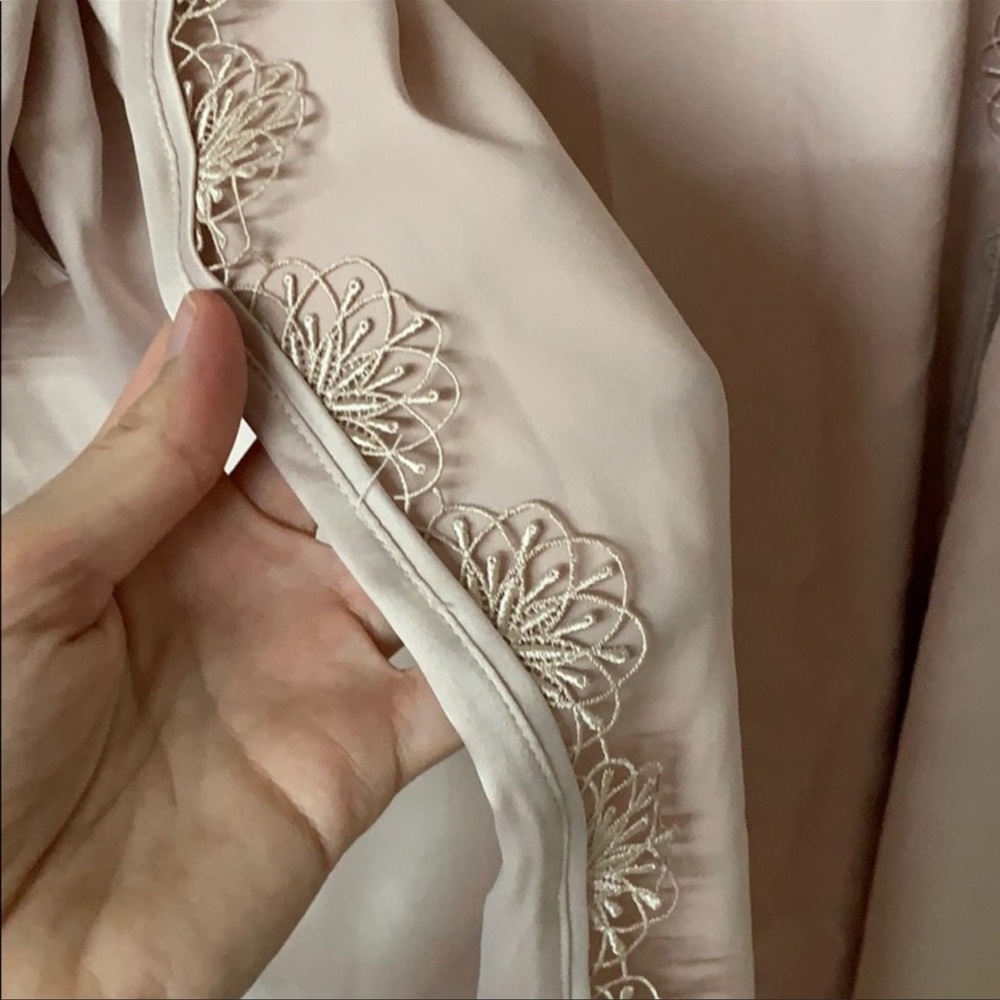 Le Rose Satin Pink Robe